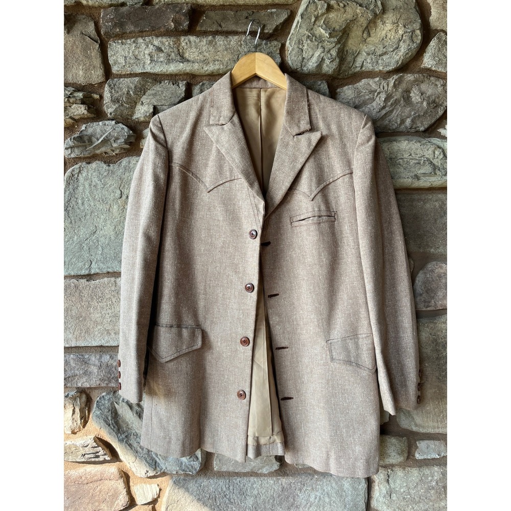 Mens Vintage Western Style Jacket